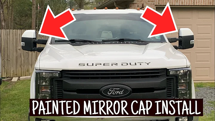 2017-2018-2019-2020 F250 MIRROR CAP REMOVAL/INSTALL