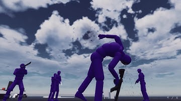 Active Ragdoll and Brutal Kills in Hexane