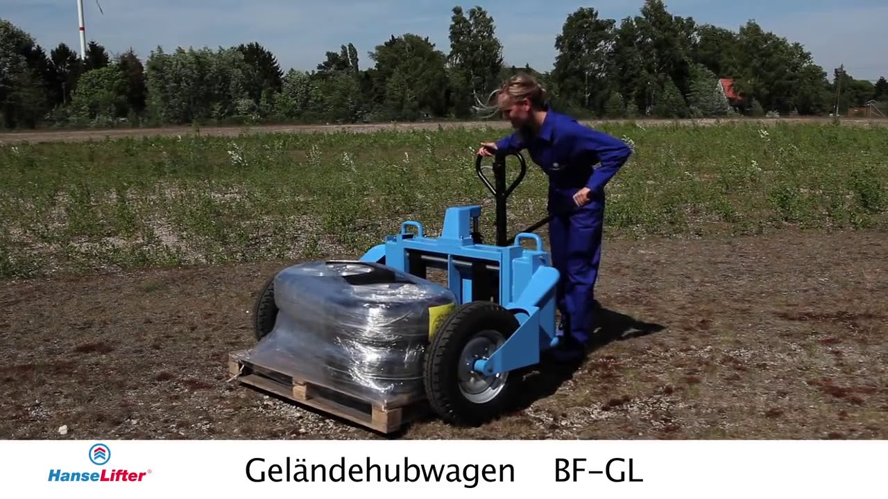 HanseLifter Gelände-Hubwagen BF-GL - Lagerino.de