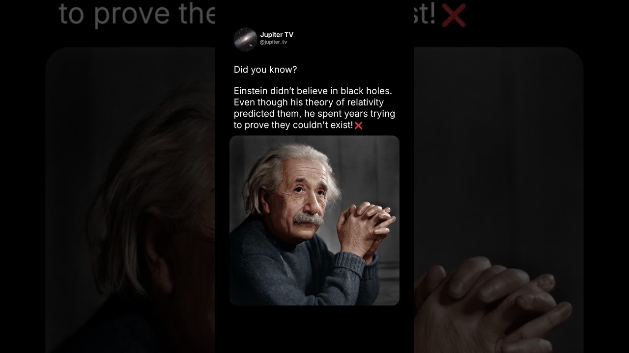 The Surprising Truth About Einstein and Black Holes 😳⏳ 