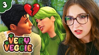 he doesn't love me anymore?! 🥦 very veggie legacy #3 (the sims 4)