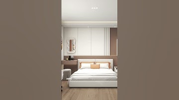 Thiết kế phòng ngủ master 20m2 hiện đại vẻ đẹp nhẹ nhàng và đầy ấm áp 😍 #decorphongngu