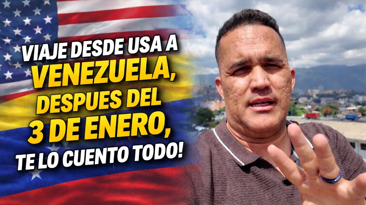 "Lo que NADIE te dice de volver a Venezuela despues del 03 de enero del 2026 | Mi experiencia"
