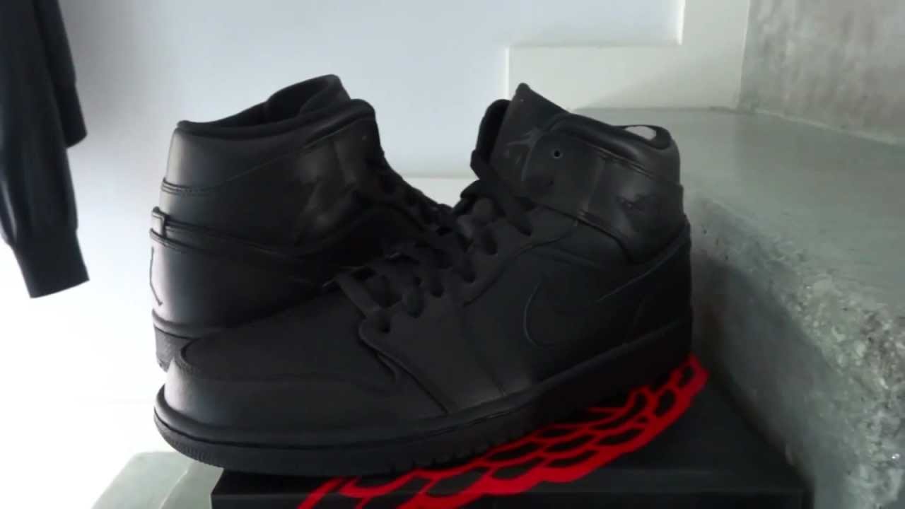 retro 1 mid black