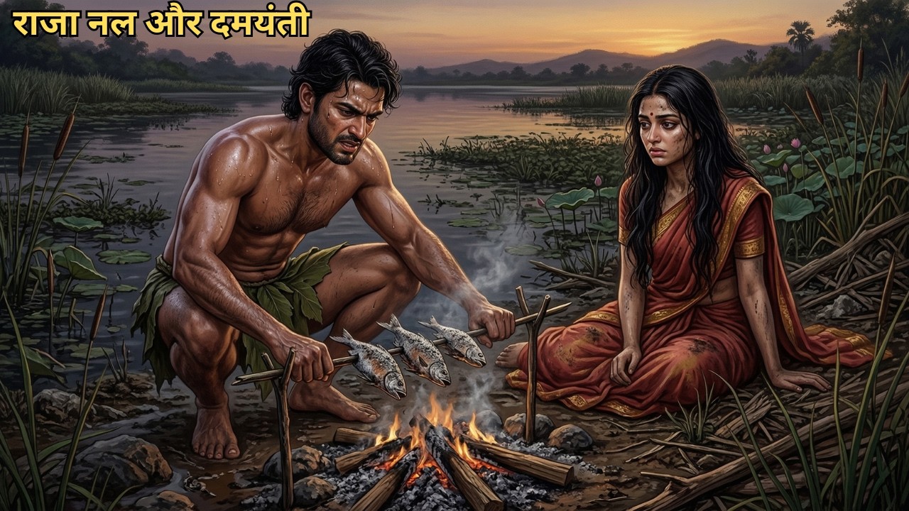 राजा नल और दमयंती — जब भगवान भी हार गए प्यार के आगे! 💔👑