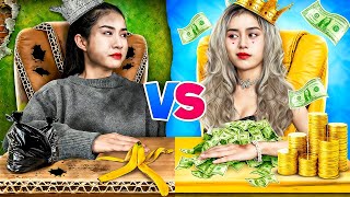 Adik Kaya Vs Adik Miskin! Gadis Miskin Diadopsi Oleh Keluarga Kaya