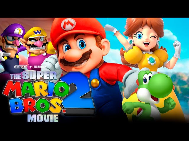 The Super Mario Bros Movie 2 (2024)  Teaser Trailer Announcement Concept -  Illumination Animation 