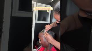 Y2k hairstyle tutorial 🫶🏾 🫶🏾#hairstylist #y2k #hairstyle #halfuphalfdown #fyppppppppppppppppppppppp