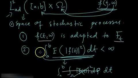 Before Defining The Ito Integral, Check Out These Assumptions On Stochastic Processes!
