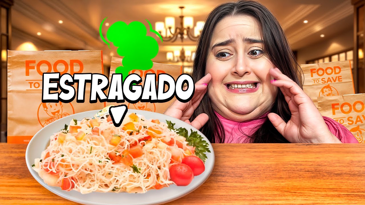 24 HORAS COMIDA SURPRESA FOOD TO SAVE | *SACOLA DEU RUIM