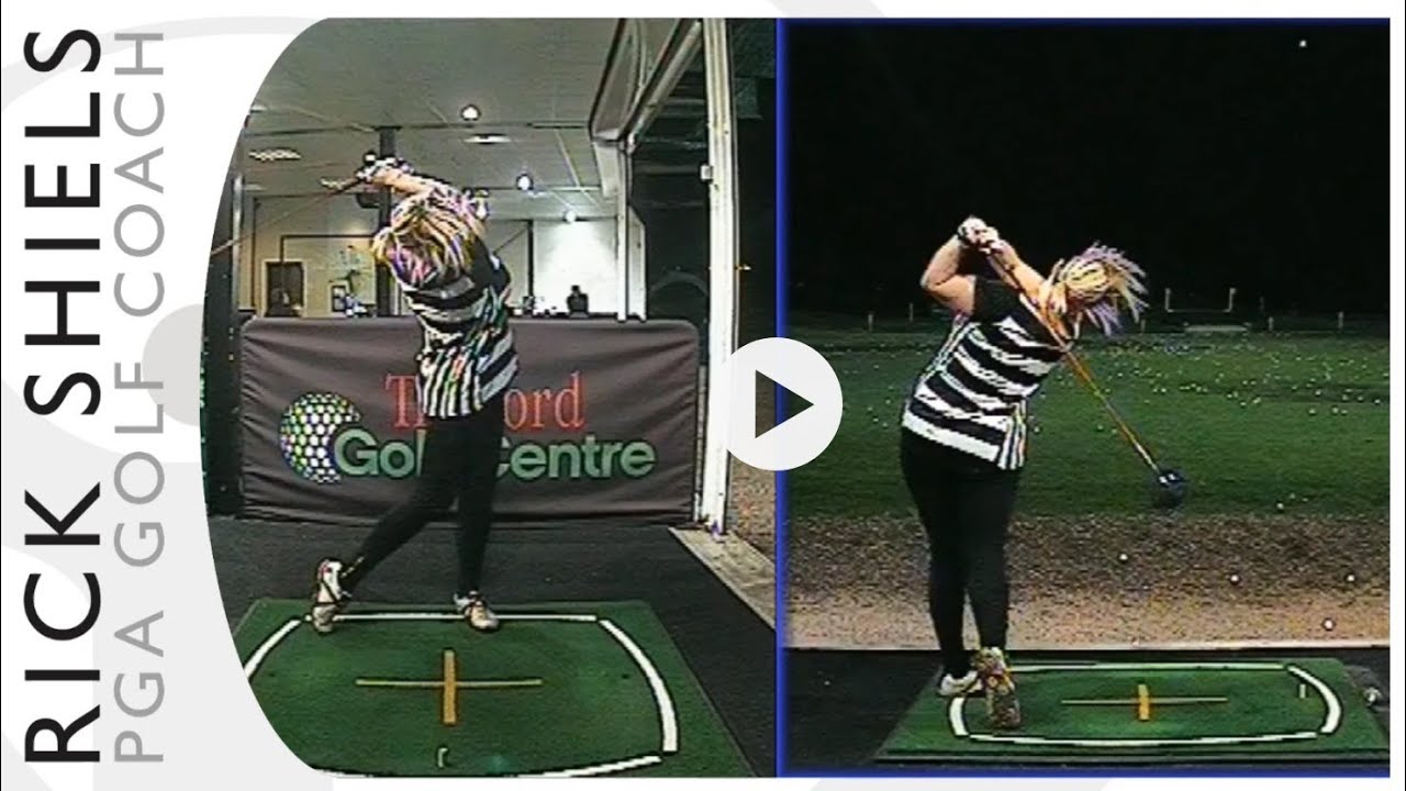 callaway golf LADY GOLFER BOOMS DRIVER LONG!
