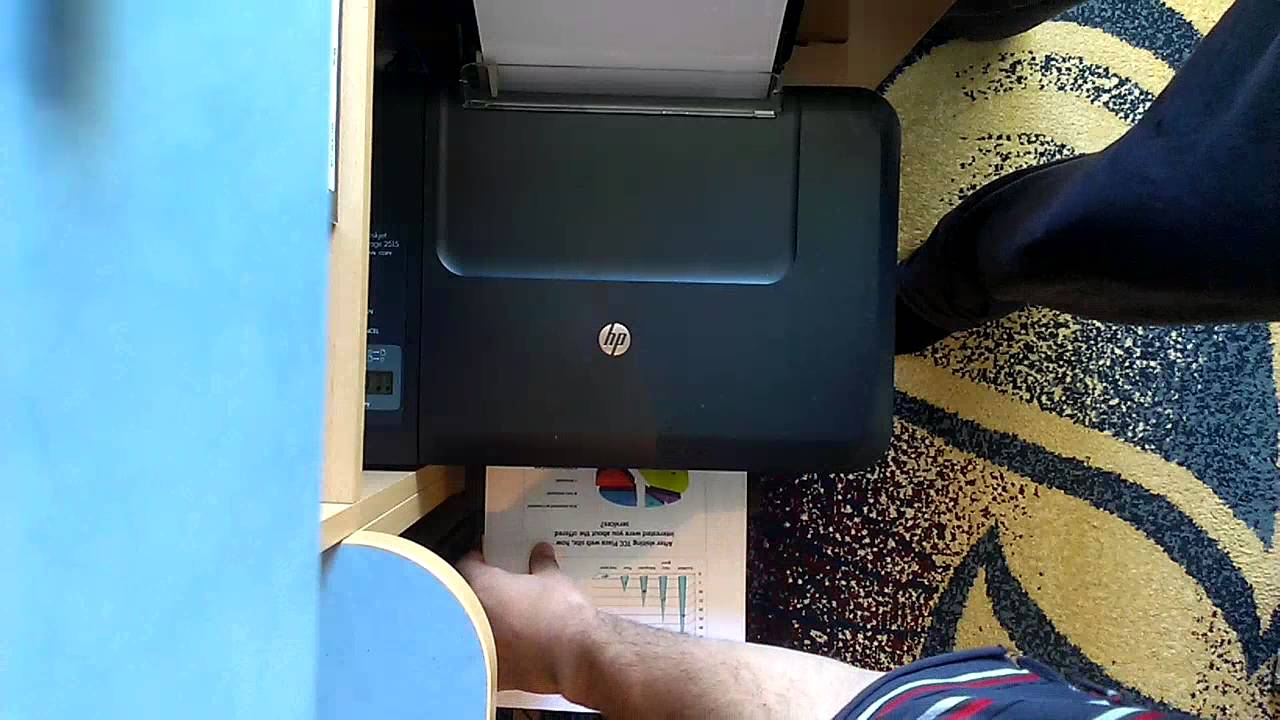 HP Deskjet 2515 Testing Print Speed & Quality, 650 Cartridge YouTube