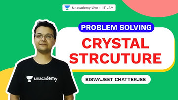 Crystal Structure | Problem Solving | IIT JAM Chemistry | Biswajeet | Uncademy Live IIT JAM