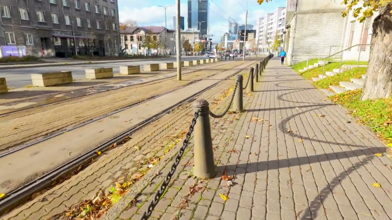Tallinn Center 4K - Relax Walking
