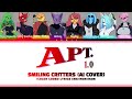 AI Cover Smiling Critters APT 1 0 Remix Color Coded Lyrics AI Cover Smiling Critters APT 1 0 Remix Color Coded Lyrics