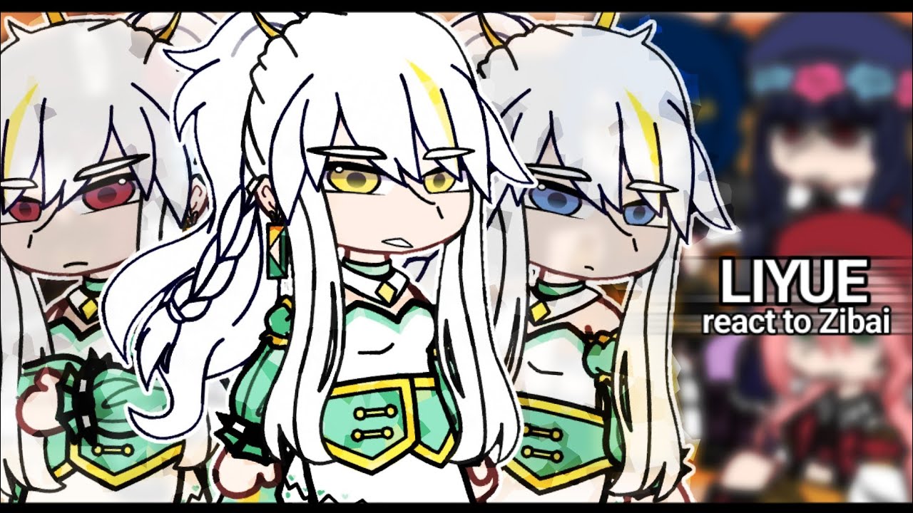 | Liyue react to Zibai | white horse | genshin impact | 2X | 🇷🇺/🇬🇧 |