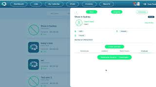 How do I create an invoice or timesheet?
