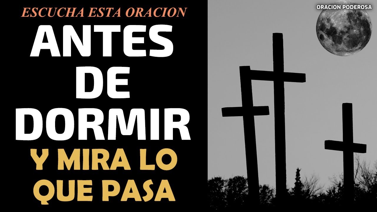 Escucha esta oración antes de dormir y mira lo que pasa ☪ - YouTube