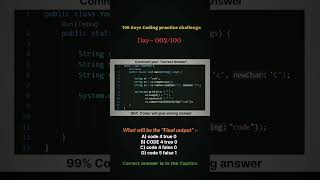 Java String Challenge | Day-002/365 | Coding Practice