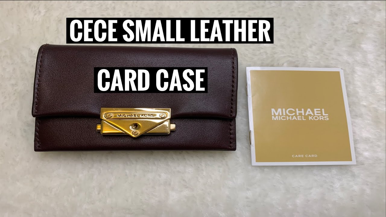 cece small leather wallet