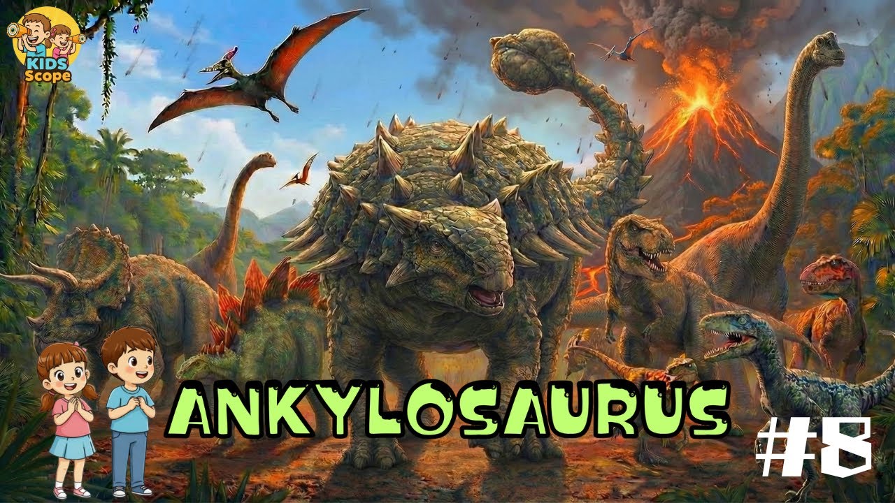 #8 Ankylosaurus | Meet the Dinosaur🦕
