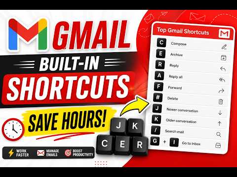 Gmail Tips & Tricks Built in Shortcuts Explained
