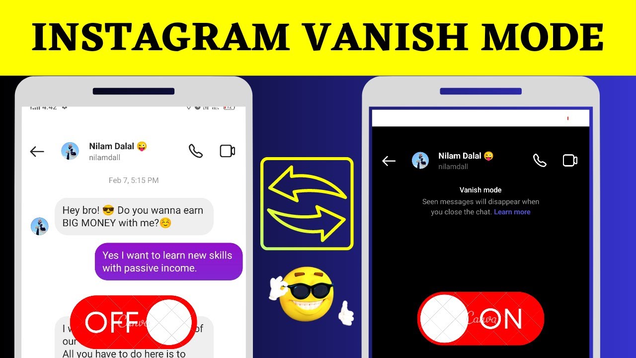 How To Use Instagram Vanish Mode How to Turn On / Off Vanish Mode
