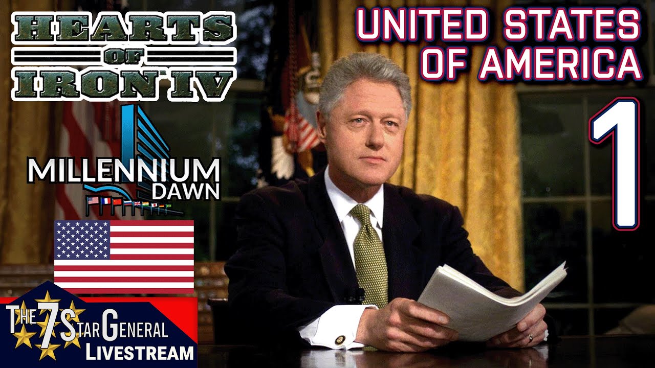 United States of America | Hearts of Iron IV | Millennium Dawn Mod ...