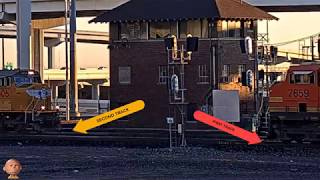 A Tale of Two RR Tracks ~ Tower 55, Fort Worth, TX