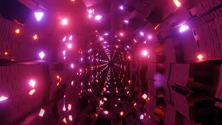 tunnel or hole with bright glowing neon lights VJ VFX Motion Background || Vj Loop 2021_Free USE screenshot 5