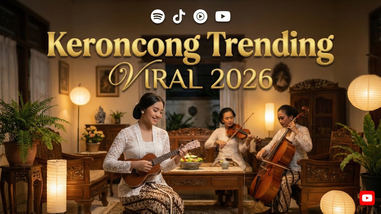 LIVE STREAM KERONCONG INDONESIA 2026 🎻 Keroncong Instrumental Lembut & Menenangkan