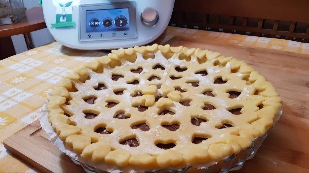 Crostata alla nutella per bimby TM7 TM6 TM5 TM31