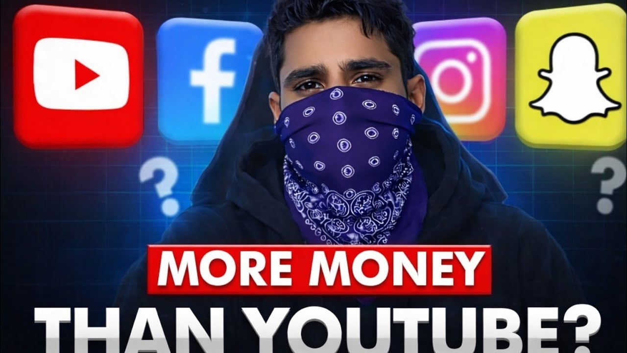 Which Gives More Money? 🤔 YouTube vs Instagram vs Snapchat 💰