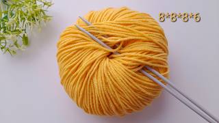 🧶 Warum hat mir niemand früher diesen Strickstich gezeigt?