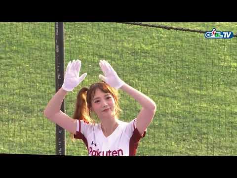 06/13 中信 vs 樂天 二局下，陳俊秀、朱育賢接連安打，但梁家榮擊出二壘滾地形成雙殺