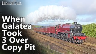 Ex-Lms Jubilee On A Private Charter Over Copy Pit