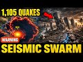 SEISMIC FEARS! Today's Global Seismic Energy Detected 1,105 Earthquakes Worldwide