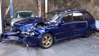 Latest Car Accident of Subaru Liberty - Road - Crash - Compilation - Auto - 2017 - 2018