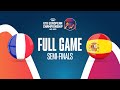 SEMI-FINALS: France v Spain | Full Basketball Game | FIBA U18 European Championship 2023 image