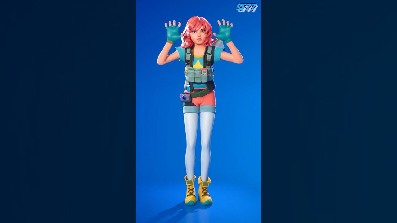 포트나이트 첩보원 스카이 스킨 리뷰 (UNDERCOVER SKYE Fortnite skin 4K Showcase)(フォートナイアンダーカバー スカイ)(Season Remix BP)