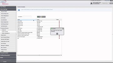 Primus Hosted Phone System - Custom Contacts