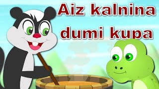 Aiz kalniņa dūmi kūpa | Bērnu dziesmas | Латышские детские песни