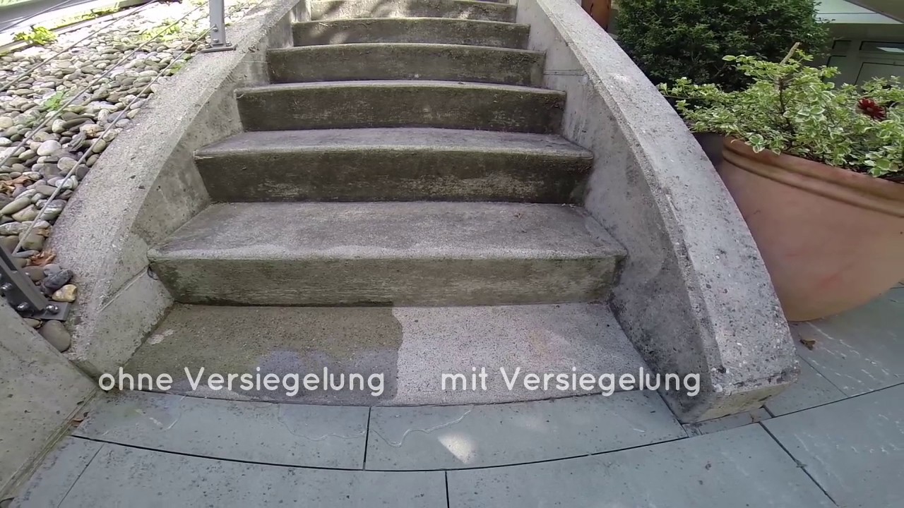 Betonversiegelung der www.versiegelungen.ch YouTube
