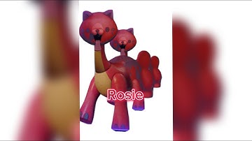 CANDY CAT + BRON =??? (POPPY PLAYTIME) #rosie #shorts