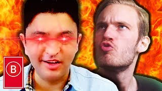 T-Series Owner Reacts to PewDiePie!