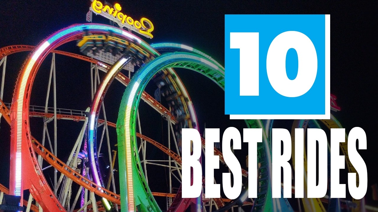 Top 10 Best Rides at HYDE PARK WINTER WONDERLAND - 2024!
