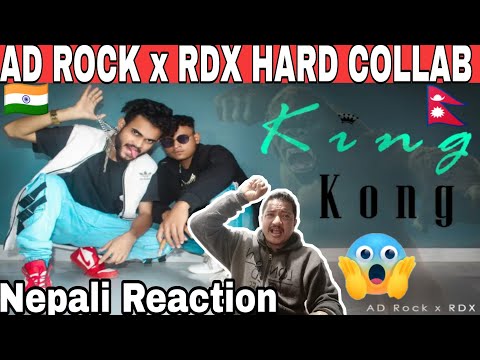 Nepali🇳🇵Reaction On BILLIE EILISH - AD ROCK ft. RDX REMIX || KING KONG @adrock222  @RDX