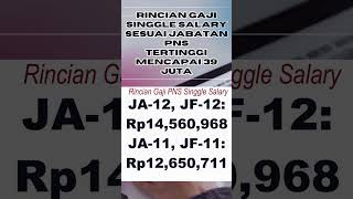 🔴Singgle Salary! PNS Bergaji Sampai 39 Juta  ‼️ #asn @bknews_channel