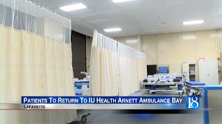 IU Health Arnett considers new wing amid patient surge from COVID, flu, RSV