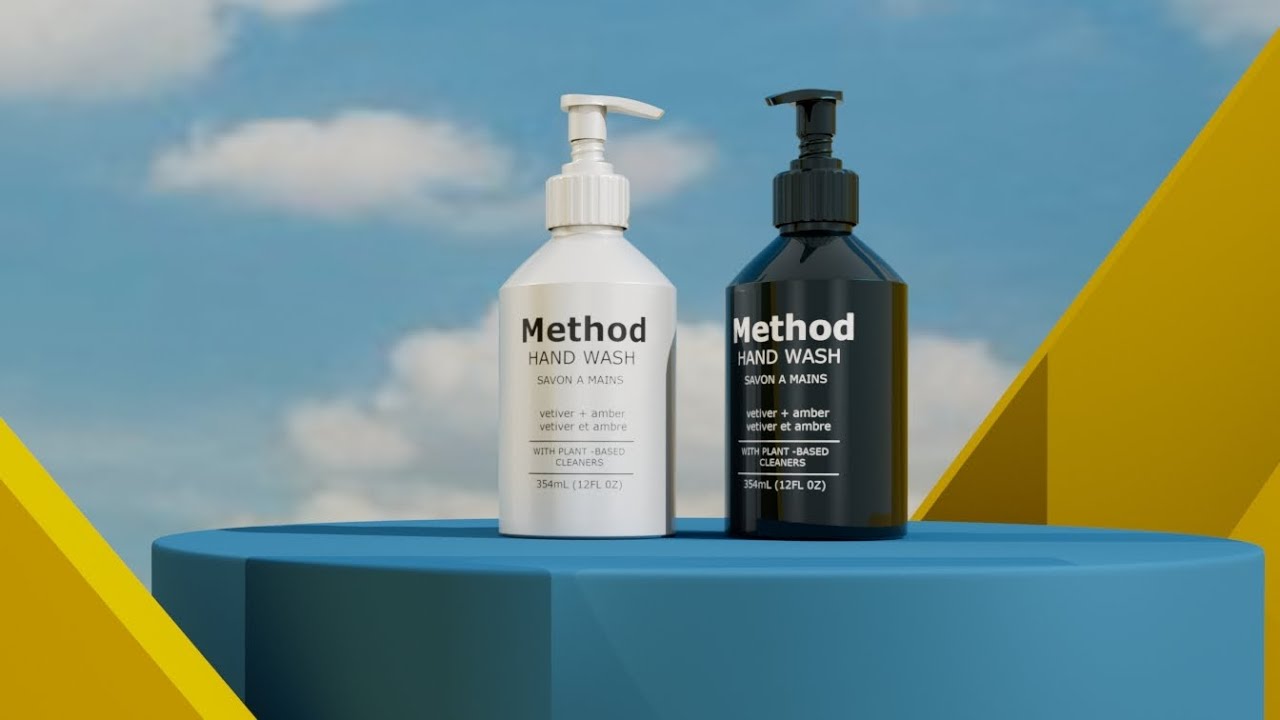 Method Hand Wash 3d Modeling in Autodesk Maya/Animation Video/